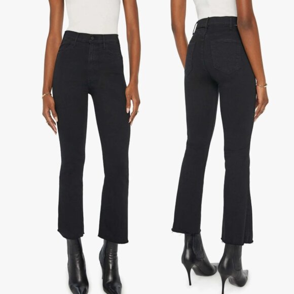 Mother Women's Not Guilty The Hustler Ankle Fray High Rise Jeans Size 29 - Picture 1 of 12